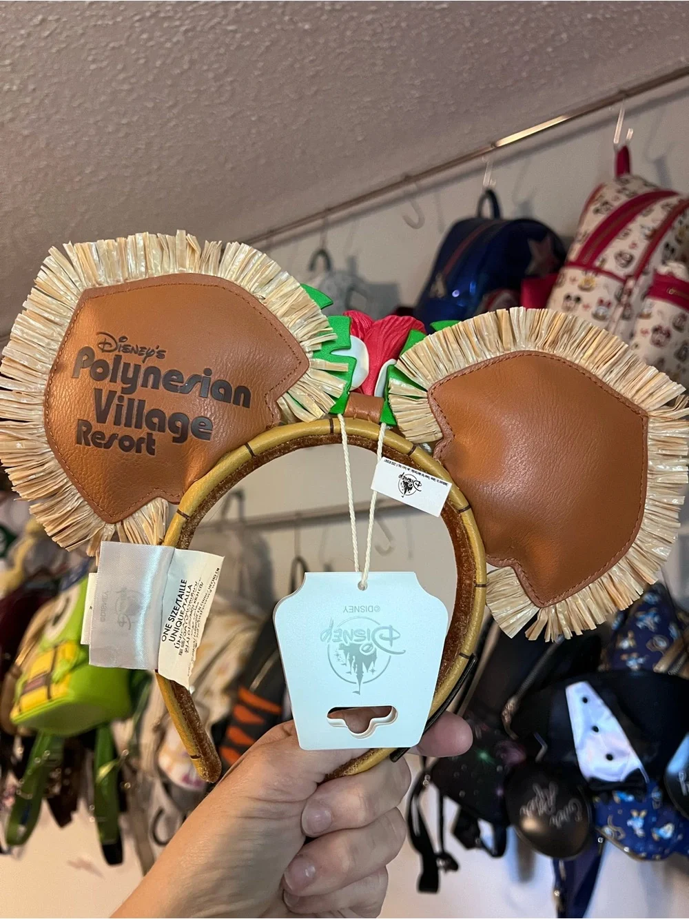 Disney Polynesian Resort Liungefly Mini Backpack with Ears
